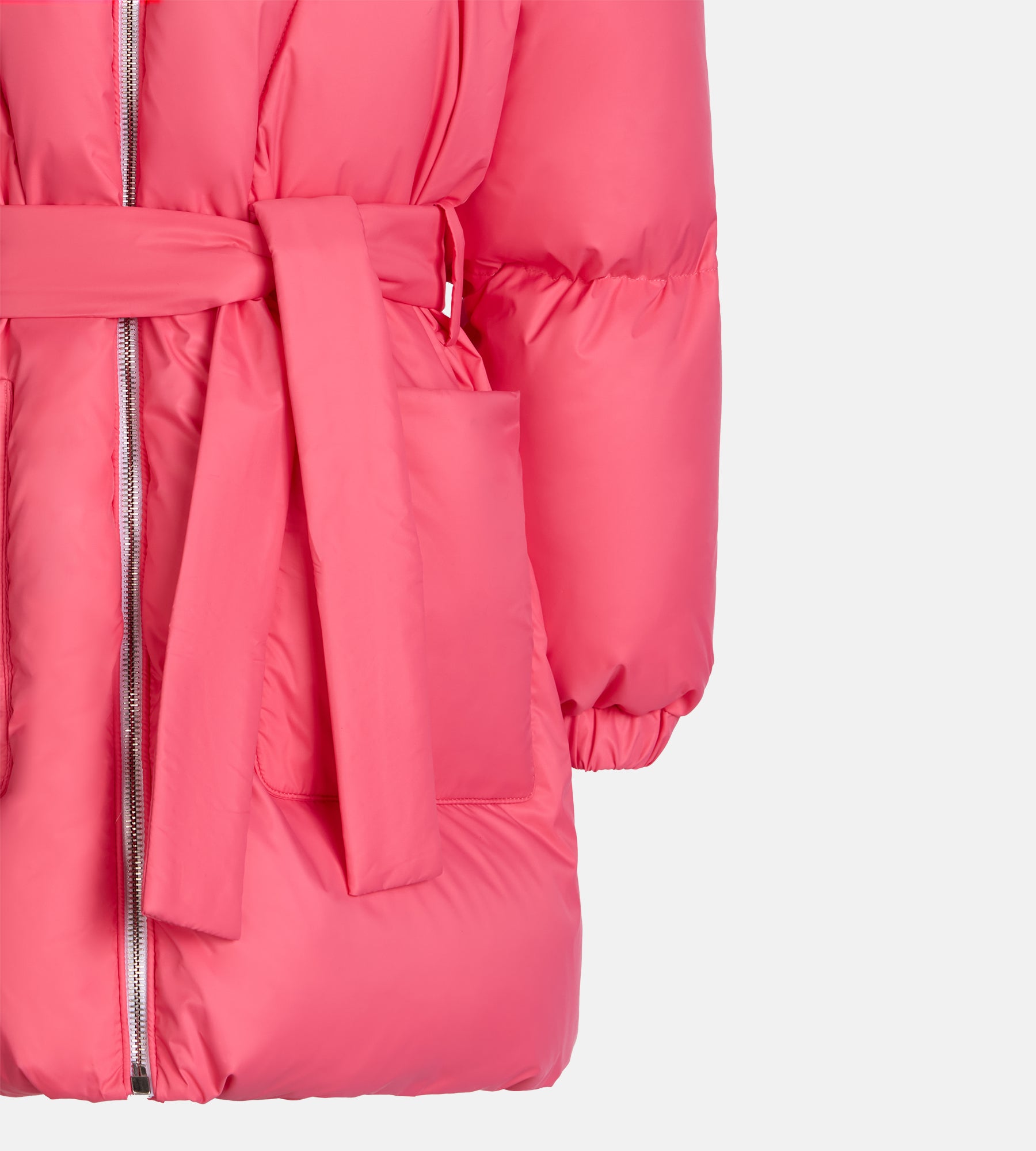 KHRISKID BELTED PUFFER