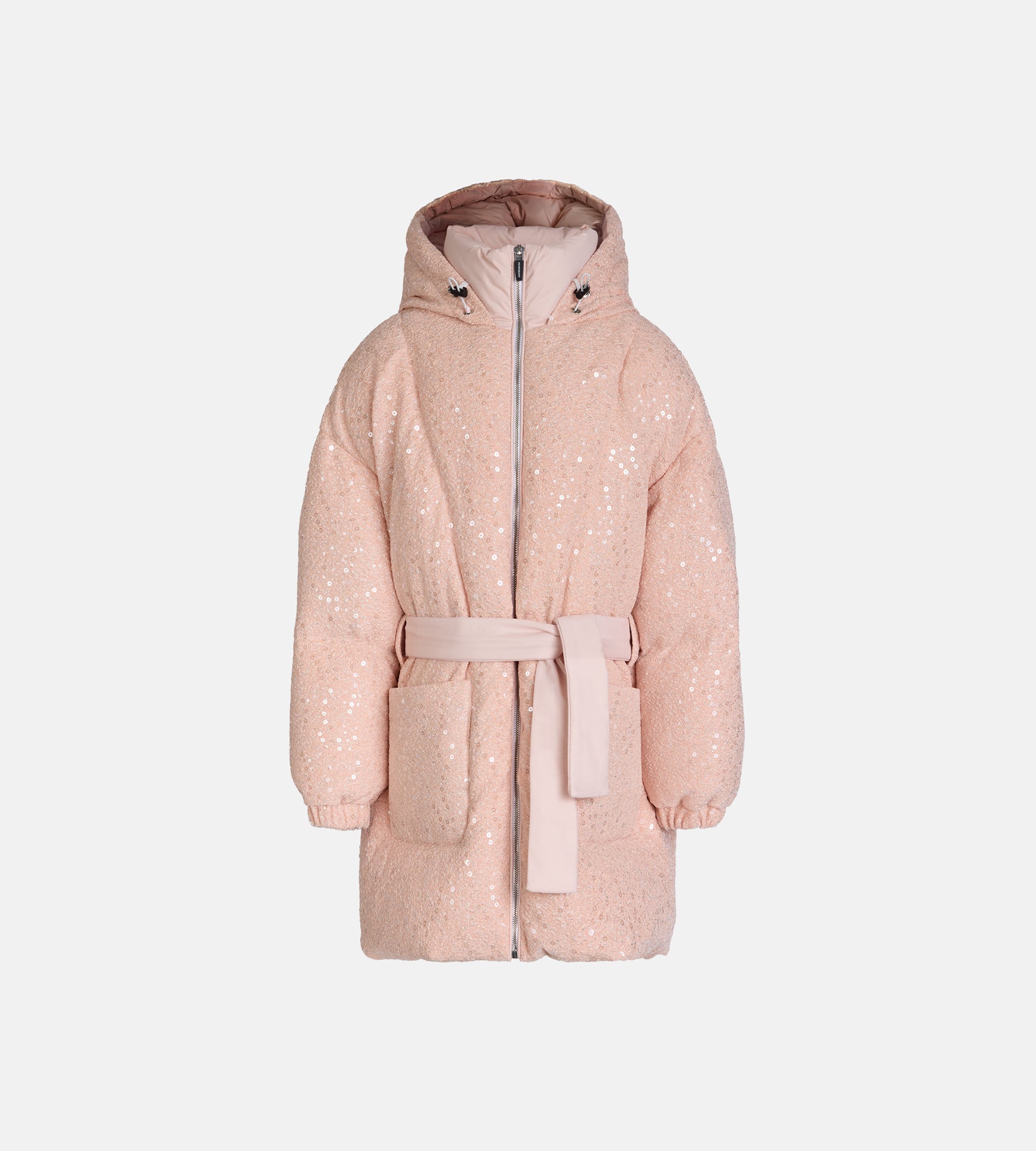 KHRISKID BELTED PUFFER