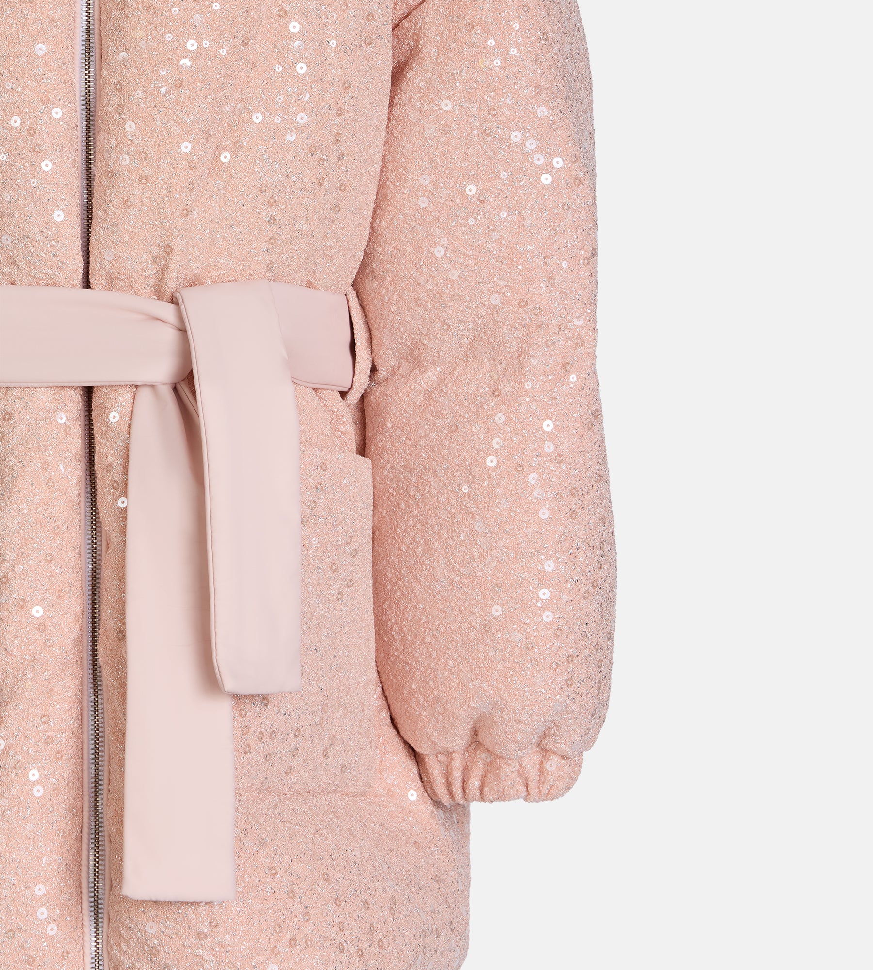 KHRISKID BELTED PUFFER